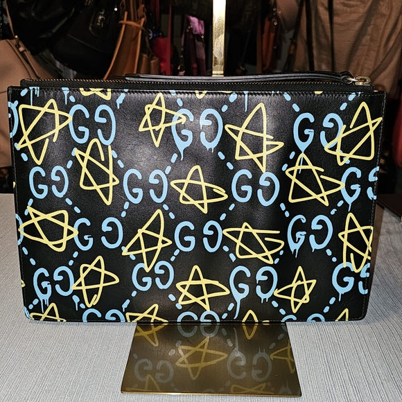 Gucci Handbags - Gucci Ghost Line Clutch – New Without Tag
